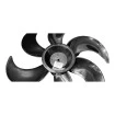Helice Ventilador Mallory Turbo Silencium 40cm 6 Pás Preta