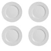 Prato Raso Liso Branco De Porcelana Rutmar 28,5cm