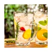 Jarra Americano De Vidro Transparente 750ml Para Servir Mesa