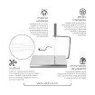 Fatiador Cortador Fio Aço Inox Multifuncional Manual Queijo (Default)