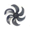 Helice Para Ventilador Mallory Turbo Silence 30cm 6 Pás