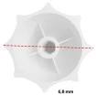 Cone Espremedor Industrial Sextavado Lucre Antigo Com 2 Pcs