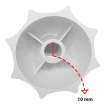 Cone Espremedor Industrial 1/2 Vitori/Lucre/Zerluz Com 2 Pcs