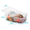 Pote Organizador Plástico Premium 7,9 Litros Transparente