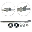 Passa Gás De Parede Para Mangueira Amarela PVC 3/8 IRON
