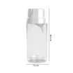 Porta Azeite e Vinagre De Plástico 580ml Com Corta-Pingo