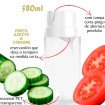 Porta Azeite e Vinagre De Plástico 580ml Com Corta-Pingo