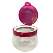 Pote Plástico Hermético Trava Flip 700ml Porta Mantimentos