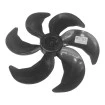 Hélice Para Ventilador Britânia 30 cm 6 Pás Preta