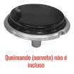 Espalhador Para Fogão Esmaltec 2 Furo Esmaltado Grande