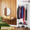 Arara Master Regulável Com Sapateira e Prateleira