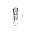 Kit 3 Lâmpadas Halógena G-9 para Fogões e Fornos Elétricos 25W 220V 
