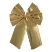 Enfeite de Natal Laço Lamê Dourado 17cm x 22cm - Magizi