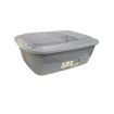 Container De Plástico Organizador Com Travas 3 Litros Rainha
