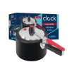 Panela de Pressão Clock Original em Alumínio e Acabamento Antiaderente