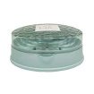 Saboneteira de plástico oval colors com tampa 13x9,5cm 