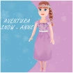 Boneca Snow 50cm Hefer Brinquedos Anne Aventura