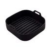 Forma De Silicone Quadrada Para AirFryer 20,5cm Reutilizavél